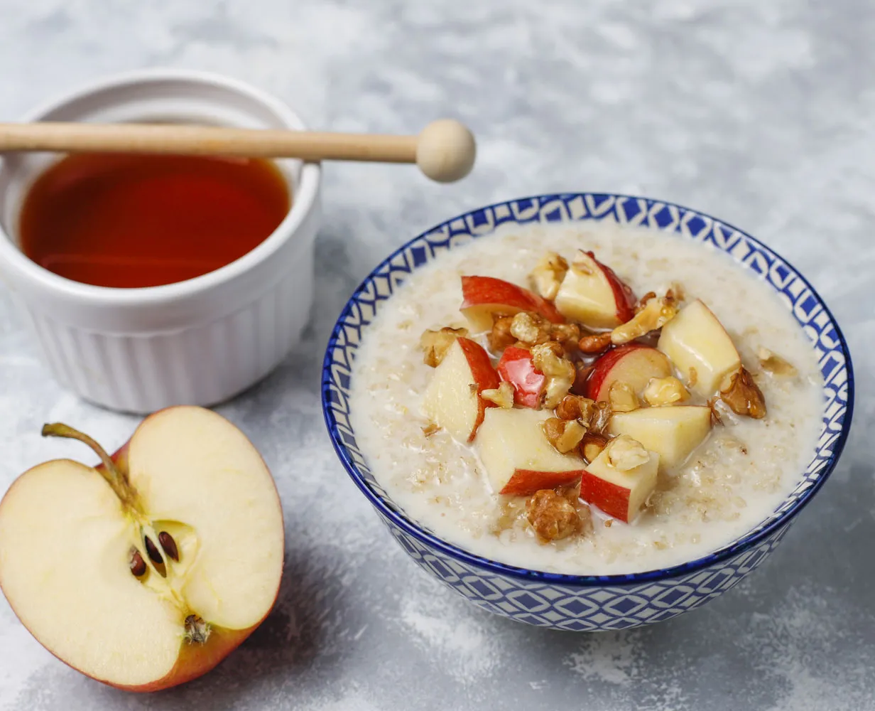 yaourt maison topping compote de pomme