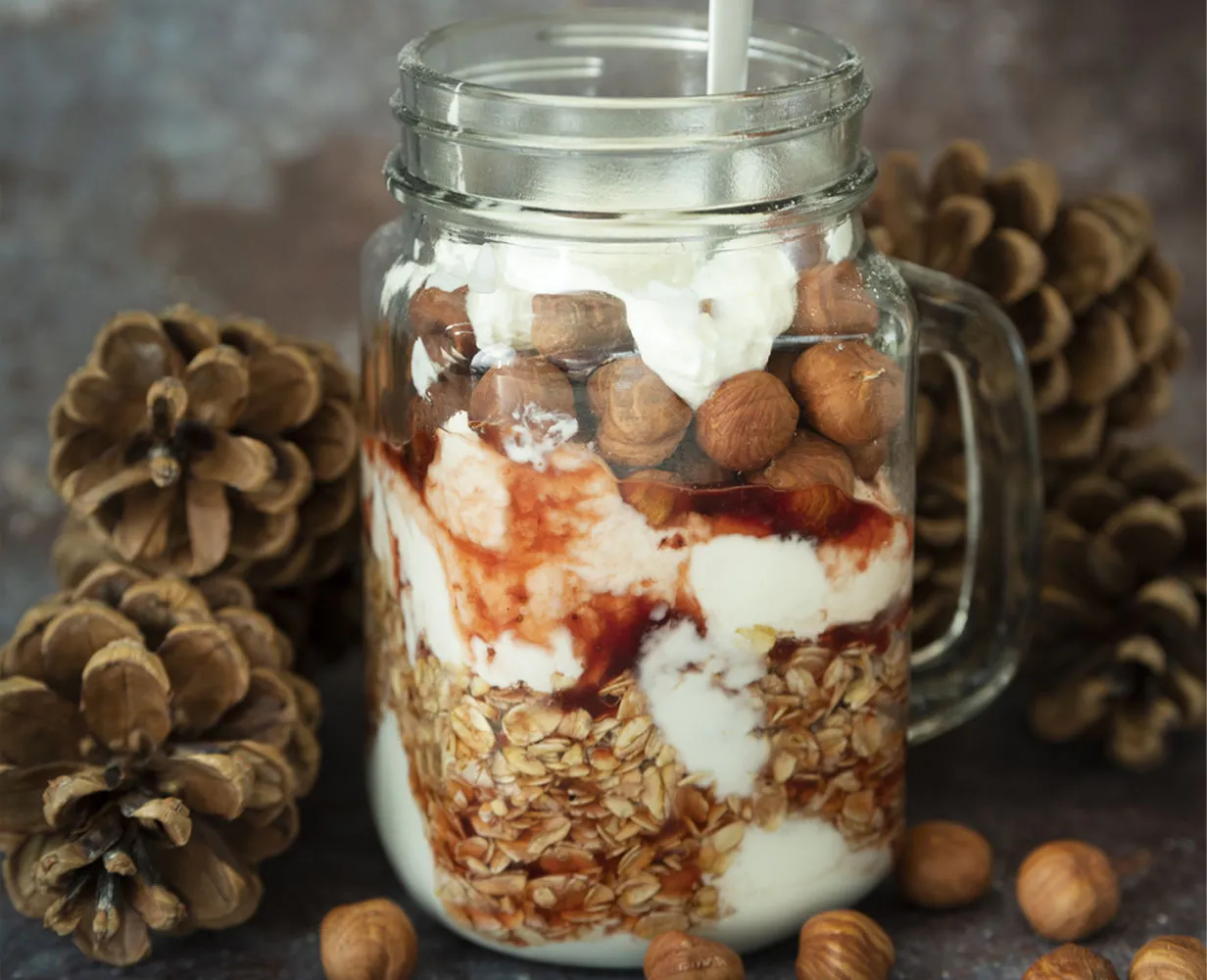 yaourt maison topping noix